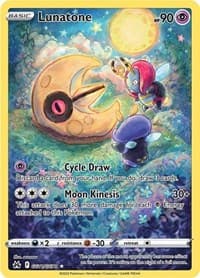 Lunatone - SWSH: Crown Zenith: Galarian Gallery - Pokemon card