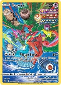 Deoxys - SWSH: Crown Zenith: Galarian Gallery - Pokemon card