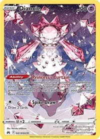 Diancie - SWSH: Crown Zenith: Galarian Gallery - Pokemon card