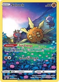 Solrock - SWSH: Crown Zenith: Galarian Gallery - Pokemon card