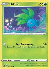 Oddish - SWSH: Crown Zenith - Pokemon card