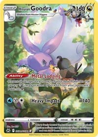 Hisuian Goodra - SWSH: Crown Zenith: Galarian Gallery - Pokemon card
