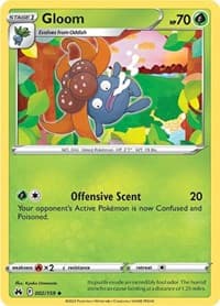 Gloom - SWSH: Crown Zenith - Pokemon card