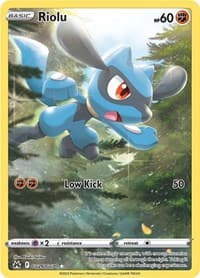 Riolu - SWSH: Crown Zenith: Galarian Gallery - Pokemon card