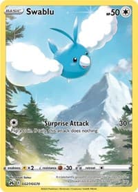 Swablu - SWSH: Crown Zenith: Galarian Gallery - Pokemon card