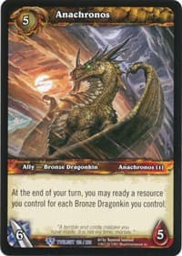 Anachronos - Twilight of the Dragons - WoW card