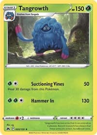 Tangrowth - SWSH: Crown Zenith - Pokemon card