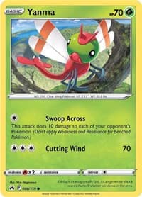 Yanma - SWSH: Crown Zenith - Pokemon card