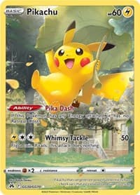 Pikachu - SWSH: Crown Zenith: Galarian Gallery - Pokemon card