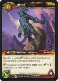 Arion - Twilight of the Dragons - WoW card