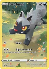Poochyena - SWSH: Crown Zenith: Galarian Gallery - Pokemon card
