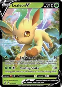 Leafeon V - SWSH: Crown Zenith - Pokemon card