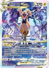 Zeraora VSTAR - SWSH: Crown Zenith: Galarian Gallery - Pokemon card