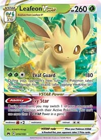 Leafeon VSTAR - SWSH: Crown Zenith - Pokemon card