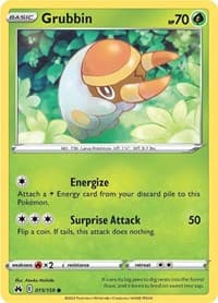 Grubbin - SWSH: Crown Zenith - Pokemon card
