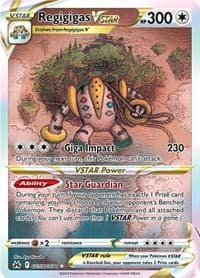 Regigigas VSTAR - SWSH: Crown Zenith: Galarian Gallery - Pokemon card