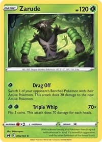 Zarude - SWSH: Crown Zenith - Pokemon card