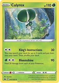 Calyrex - SWSH: Crown Zenith - Pokemon card