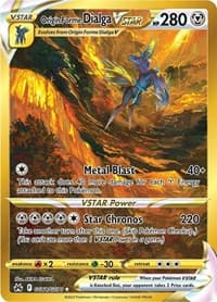 Origin Forme Dialga VSTAR (Secret) - SWSH: Crown Zenith: Galarian Gallery - Pokemon card