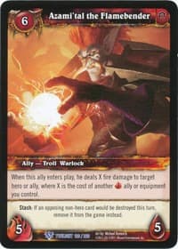 Azami'tal the Flamebender - Twilight of the Dragons - WoW card