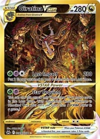 Giratina VSTAR (Secret) - SWSH: Crown Zenith: Galarian Gallery - Pokemon card
