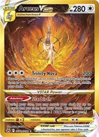 Arceus VSTAR (Secret) - SWSH: Crown Zenith: Galarian Gallery - Pokemon card