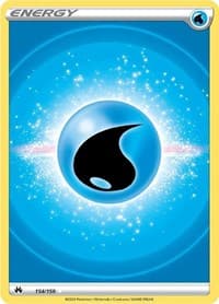 Water Energy (Texture Full Art) - SWSH: Crown Zenith - Pokemon card