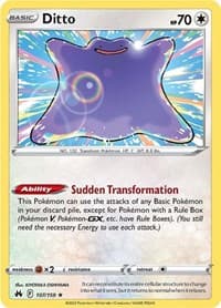 Ditto - SWSH: Crown Zenith - Pokemon card