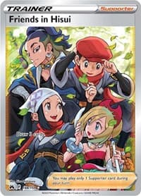 Friends in Hisui (Full Art) - SWSH: Crown Zenith - Pokemon card