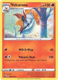 Volcarona - SWSH: Crown Zenith - Pokemon card