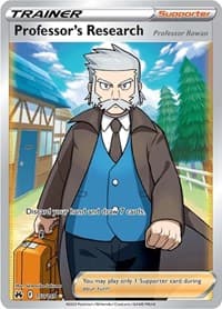 Professor's Research [Professor Rowan] (Full Art) - SWSH: Crown Zenith - Pokemon card