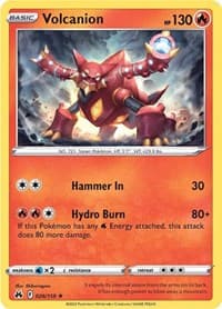 Volcanion - SWSH: Crown Zenith - Pokemon card