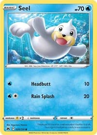 Seel - SWSH: Crown Zenith - Pokemon card