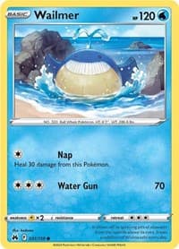 Wailmer - SWSH: Crown Zenith - Pokemon card