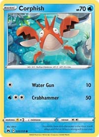 Corphish - SWSH: Crown Zenith - Pokemon card