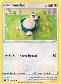 Snorlax - SWSH: Crown Zenith - Pokemon card