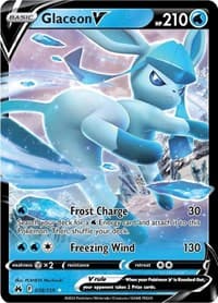 Glaceon V - SWSH: Crown Zenith - Pokemon card