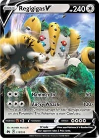 Regigigas V - SWSH: Crown Zenith - Pokemon card