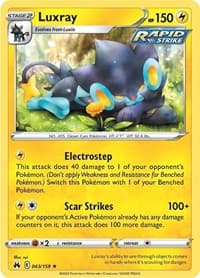 Luxray (43) - SWSH: Crown Zenith - Pokemon card