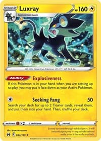 Luxray (44) - SWSH: Crown Zenith - Pokemon card