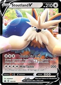 Stoutland V - SWSH: Crown Zenith - Pokemon card