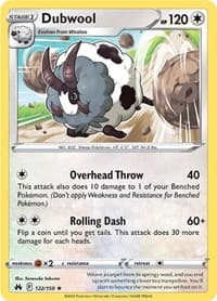 Dubwool - SWSH: Crown Zenith - Pokemon card