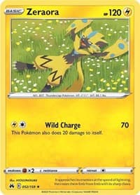 Zeraora - SWSH: Crown Zenith - Pokemon card