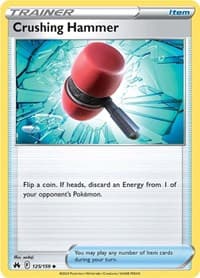Crushing Hammer - SWSH: Crown Zenith - Pokemon card