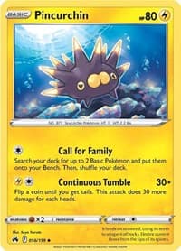 Pincurchin - SWSH: Crown Zenith - Pokemon card
