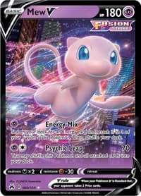 Mew V - SWSH: Crown Zenith - Pokemon card