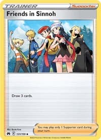 Friends in Sinnoh - SWSH: Crown Zenith - Pokemon card