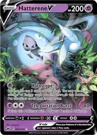 Hatterene V - SWSH: Crown Zenith - Pokemon card
