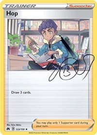 Hop - SWSH: Crown Zenith - Pokemon card