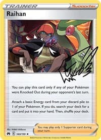 Raihan - SWSH: Crown Zenith - Pokemon card